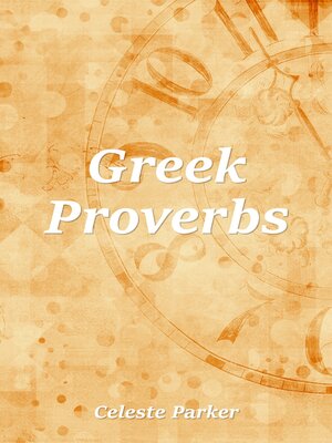 cover image of Greek Proverbs